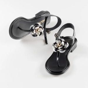 2021-2022 Chanel Camilla T-Strap Sandals